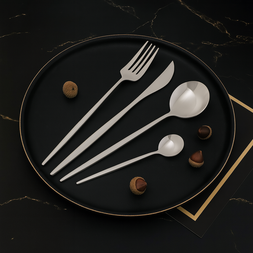 VelvetSteel Flatware