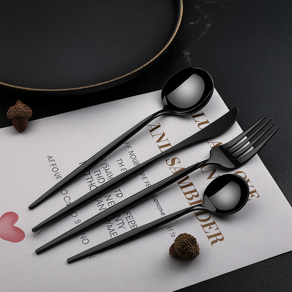 VelvetSteel Flatware