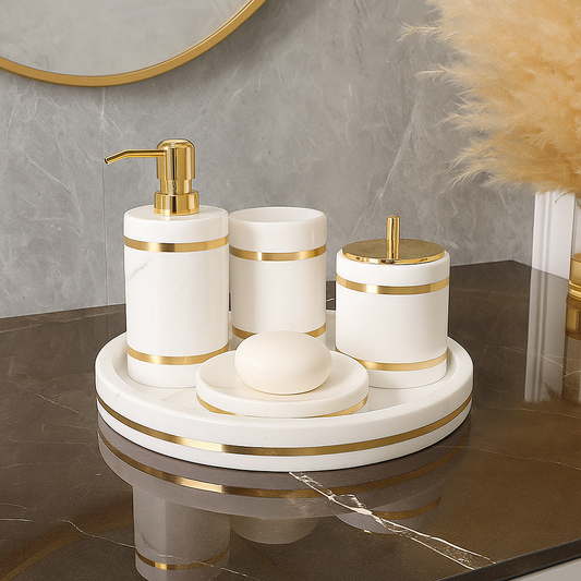 Zen Ceramic Bath Collection Set