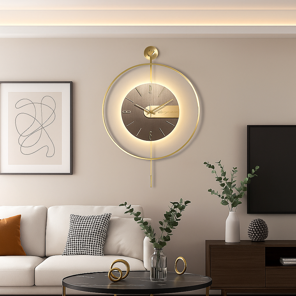 Art Silent Wall Clock