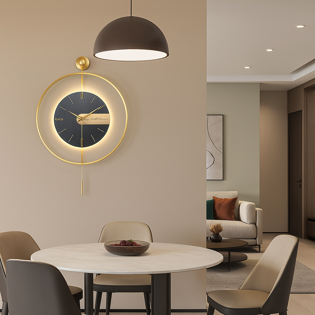 Art Silent Wall Clock