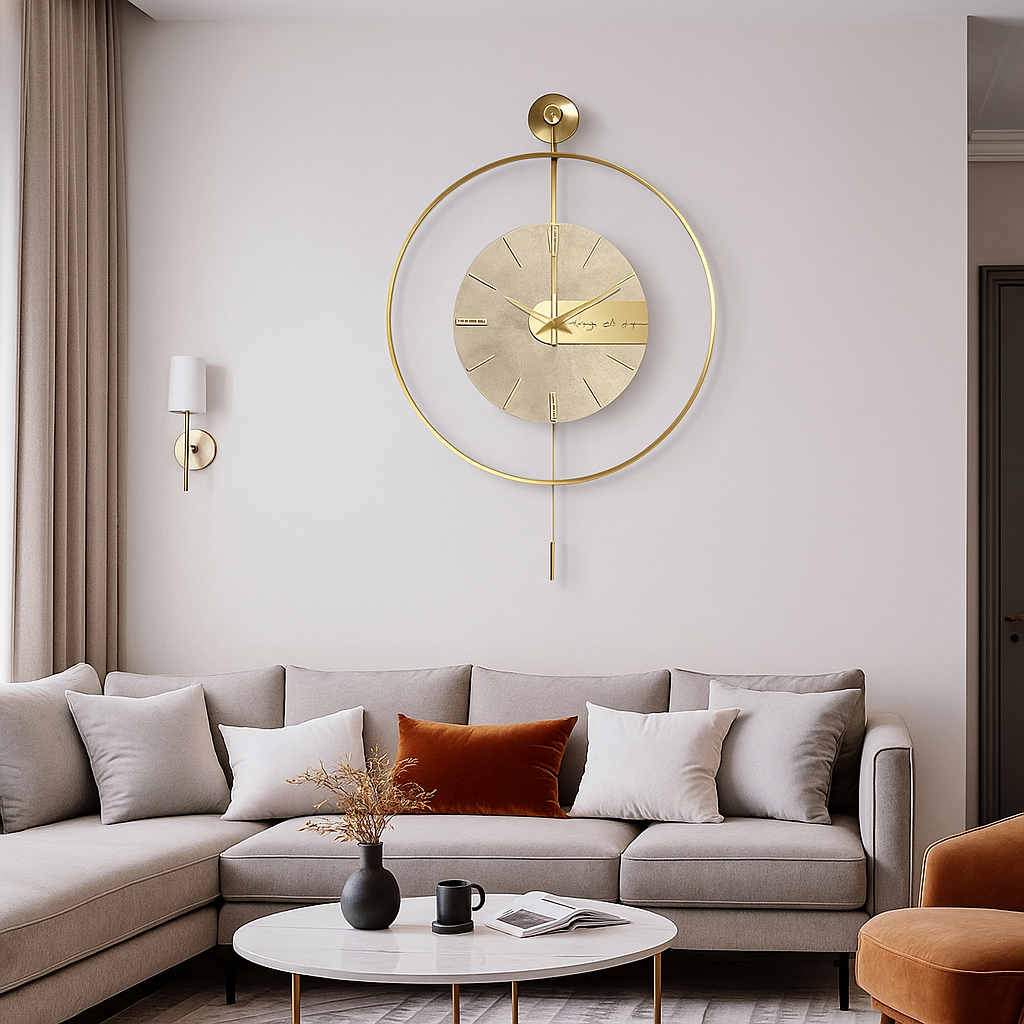 Art Silent Wall Clock
