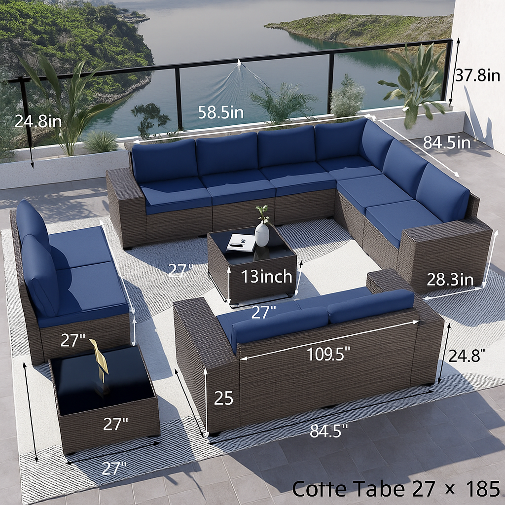 Mayfair Pavilion Sofa Set