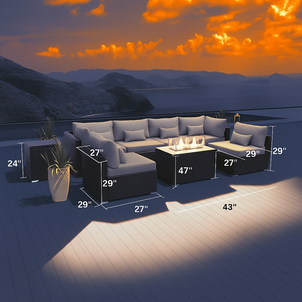 Celestial Terrace Sofa Set