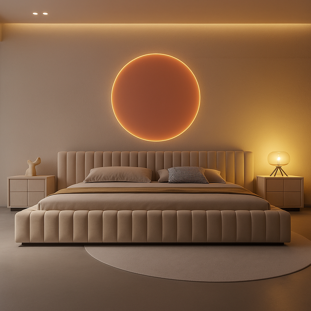 CircaLuxe Villa Round Bed