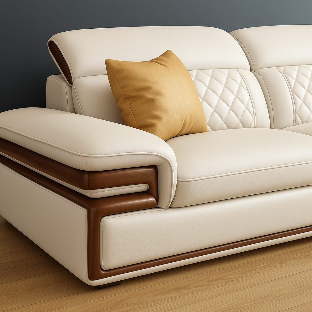 Siena Premium Italian Genuine Leather Sofa