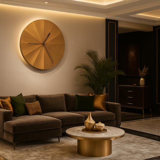 ChronoMist Timepiece Wall Clock