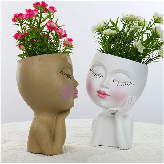 Decorative Doll Fleshy Flower Pot