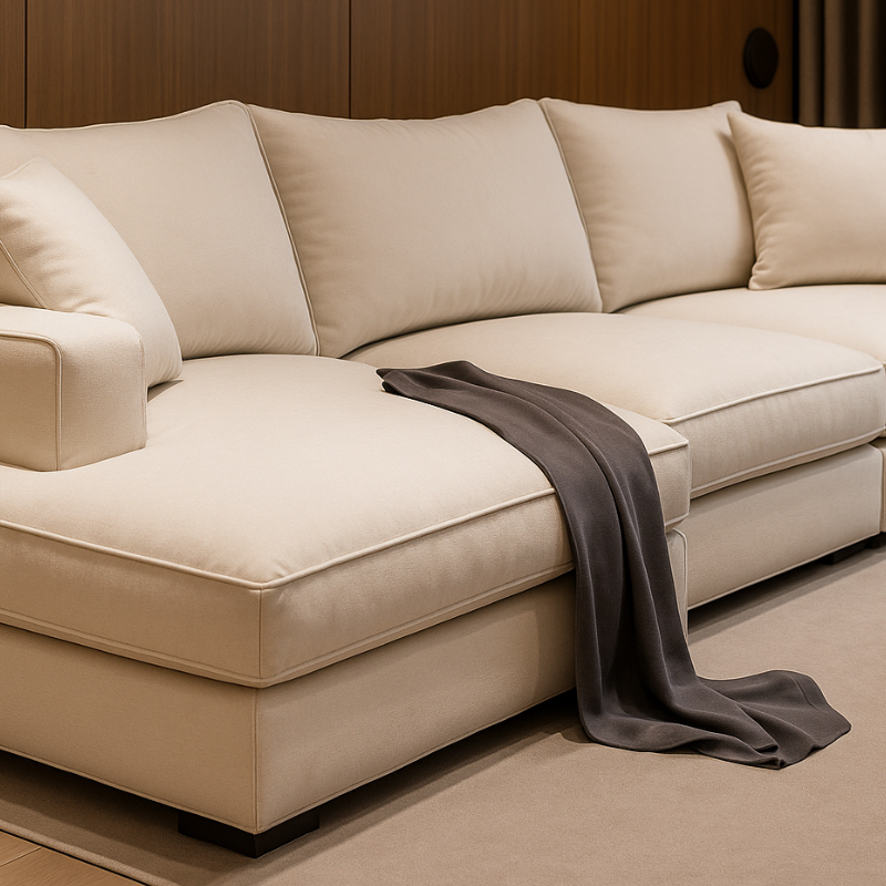 AriaNest Modern Boucle Sofa
