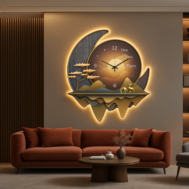 Bari Divino Wall Clock