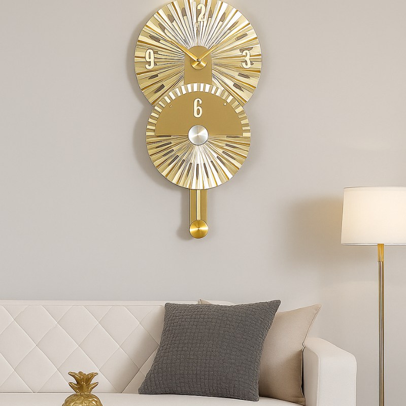 Torque & Time Wall Clock