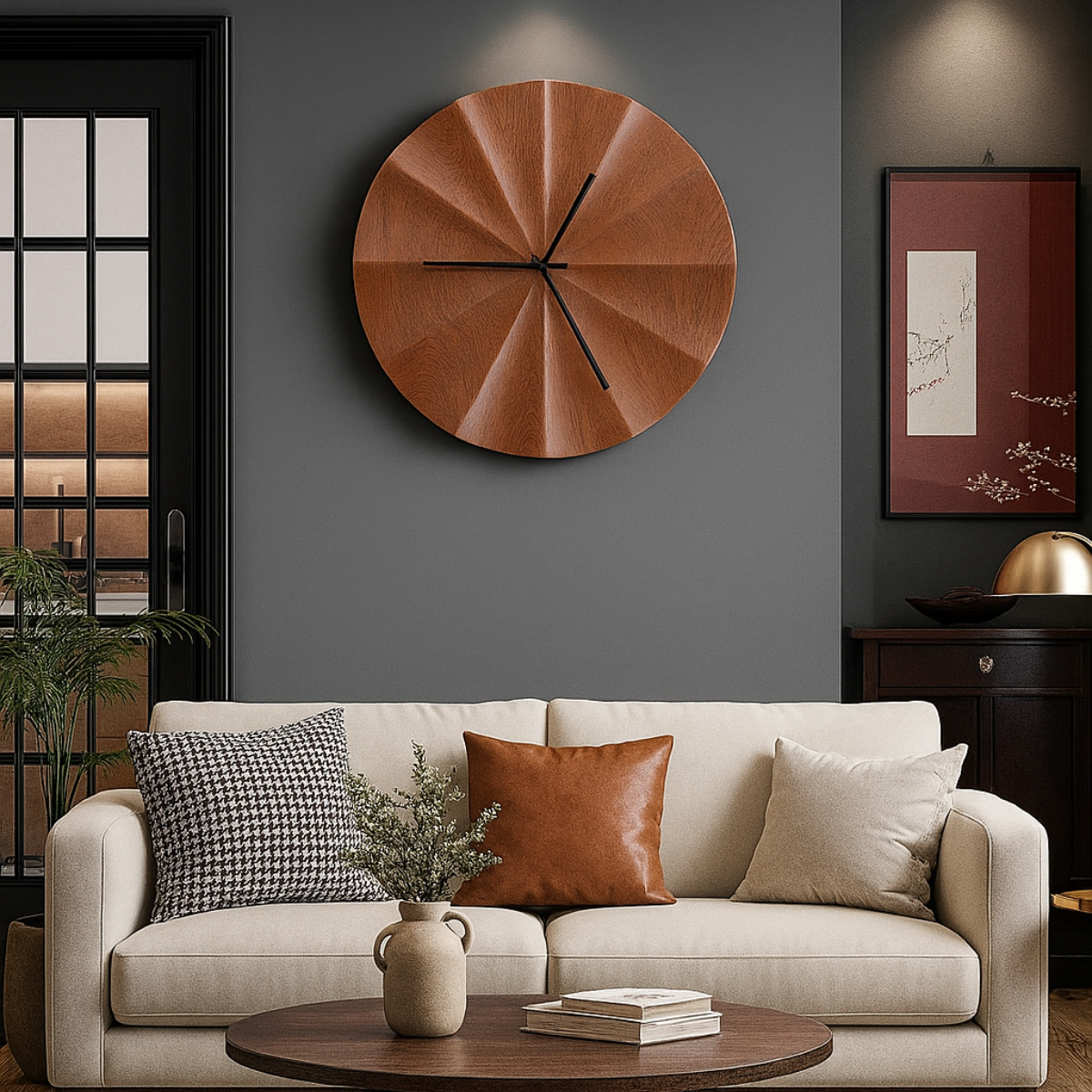 ChronoMist Timepiece Wall Clock