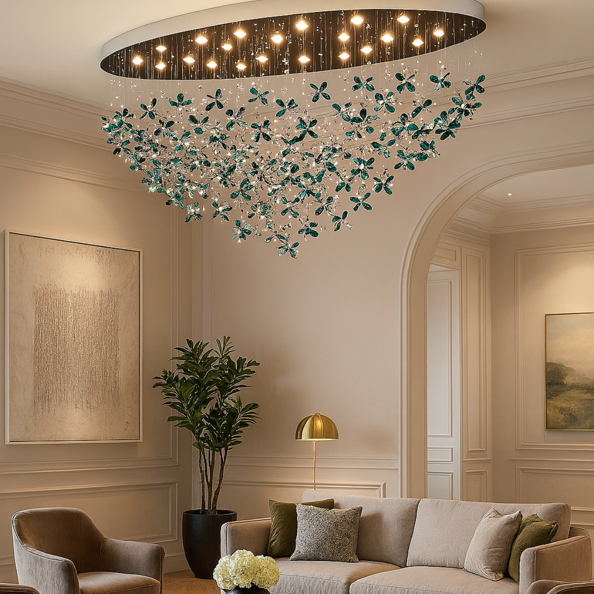 Stellar Bloom Chandeliers