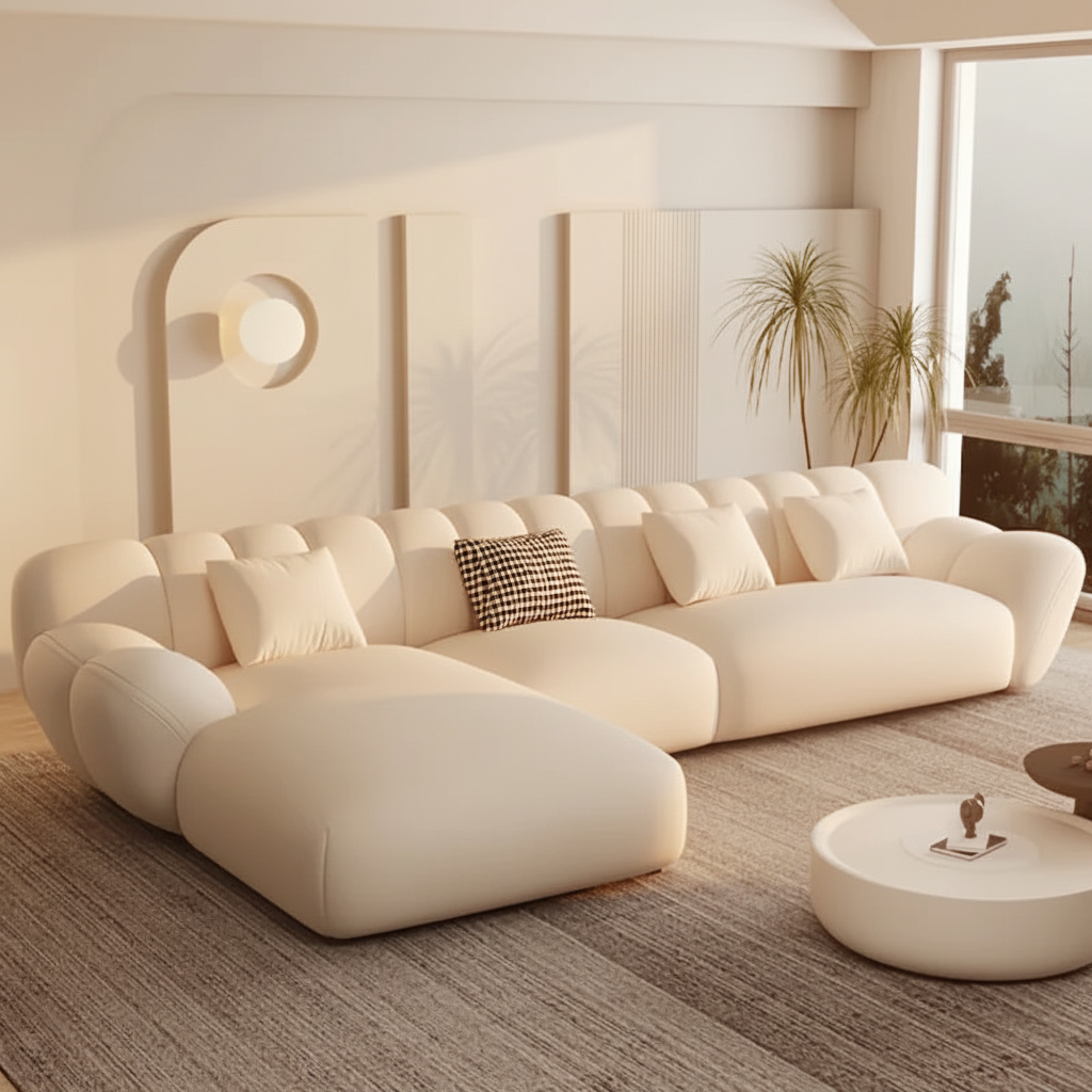 8K Luxury Living Room Enhanced