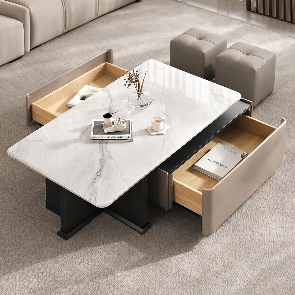 Atlas Pillar Coffe Tables