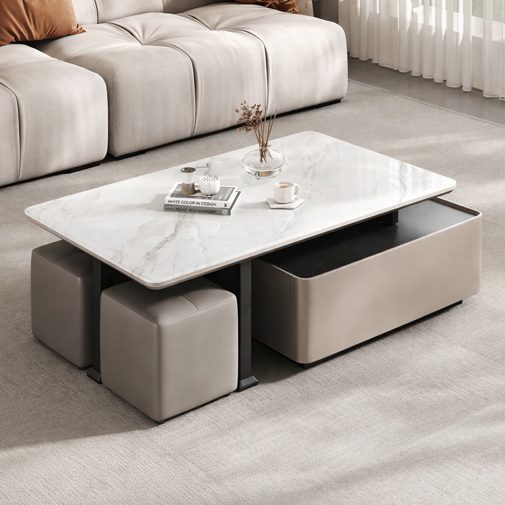 Atlas Pillar Coffe Tables