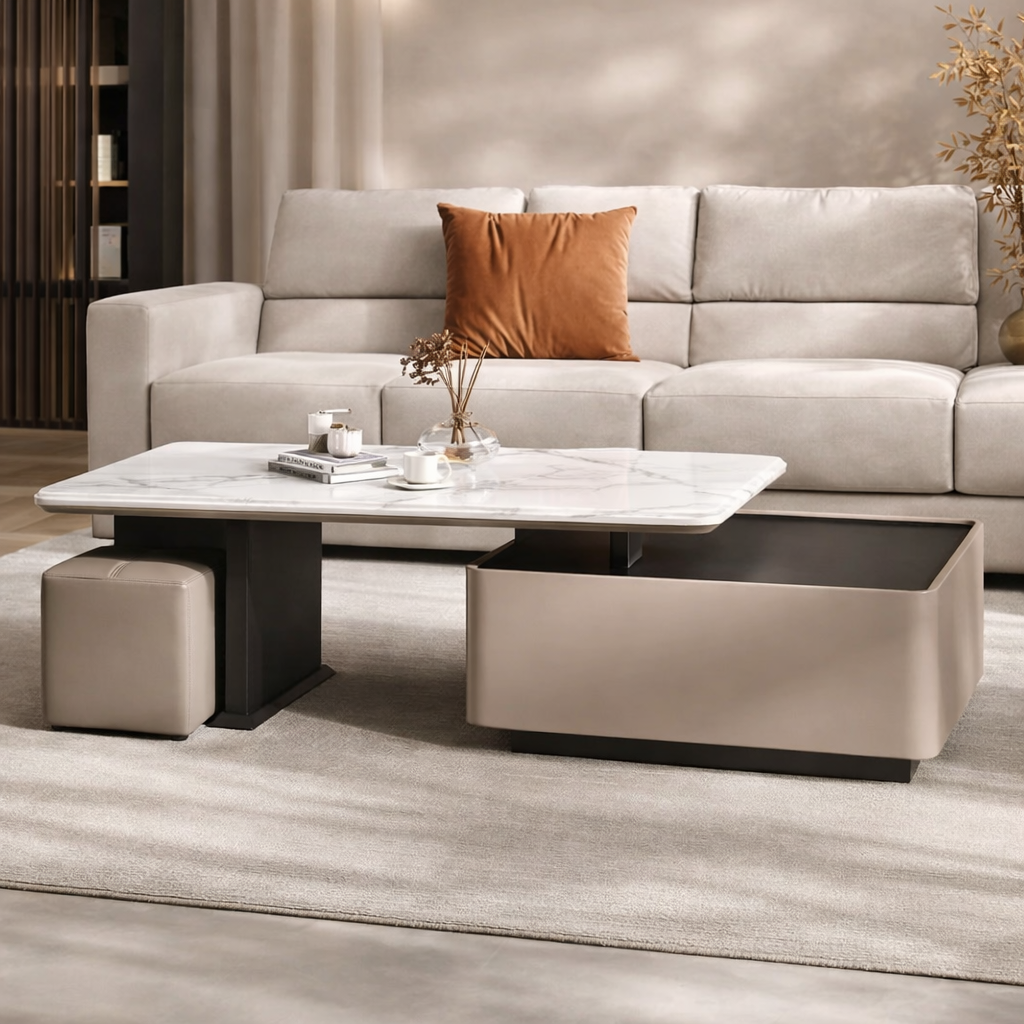 Atlas Pillar Coffe Tables