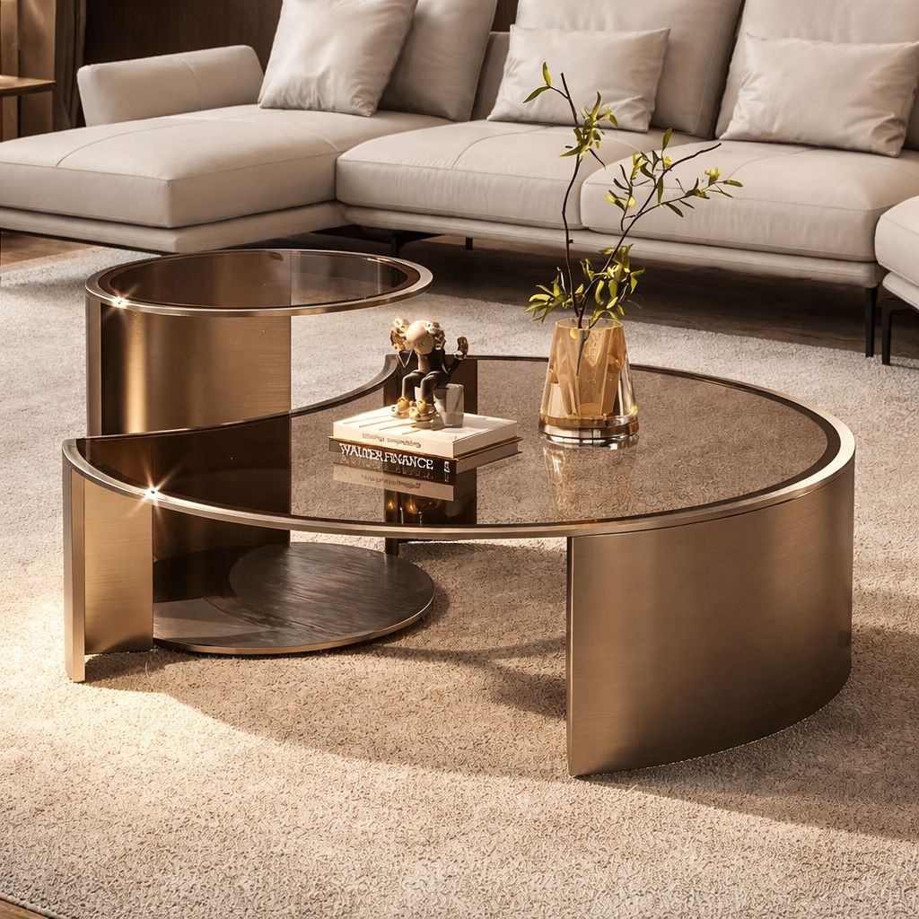 Dorian Stone Coffe Tables