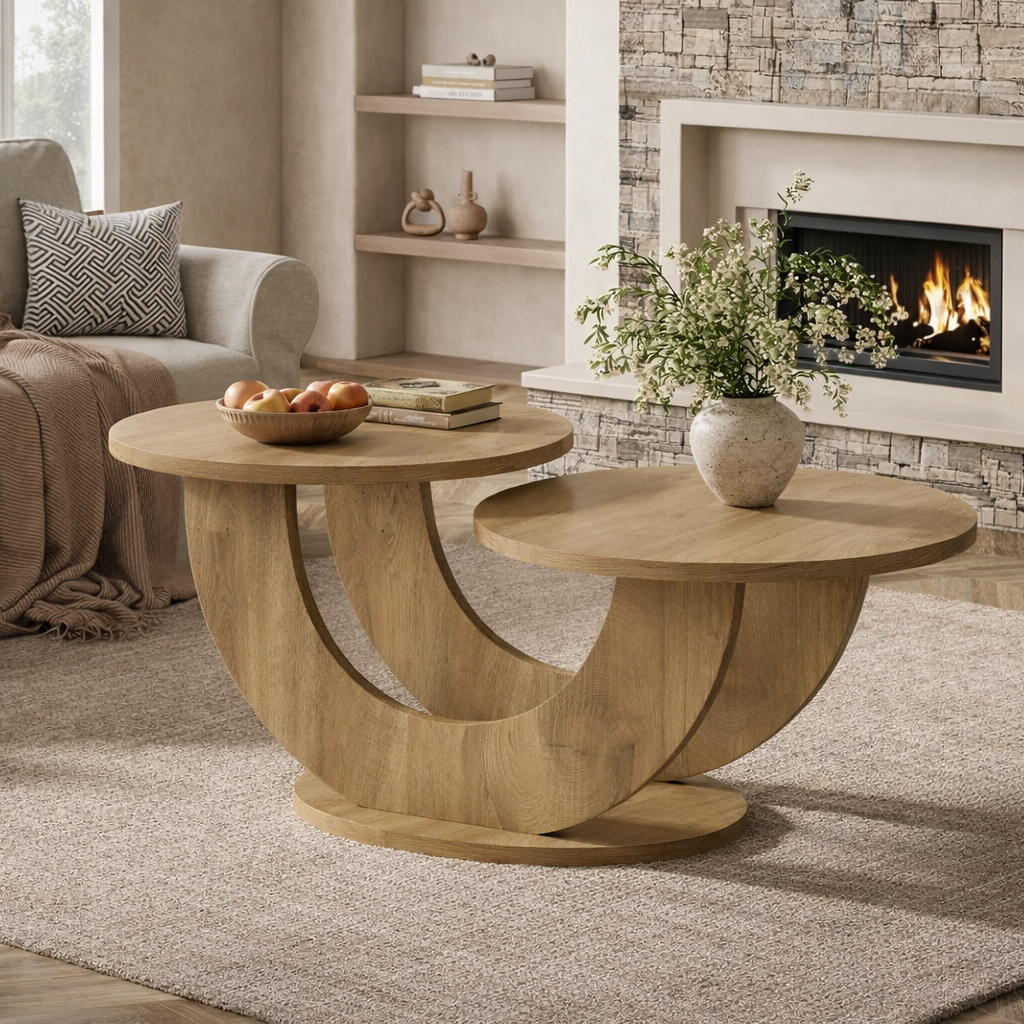 Calypso Curve Coffe Tables