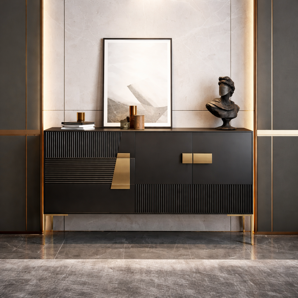 Dorian Stone Cabinet