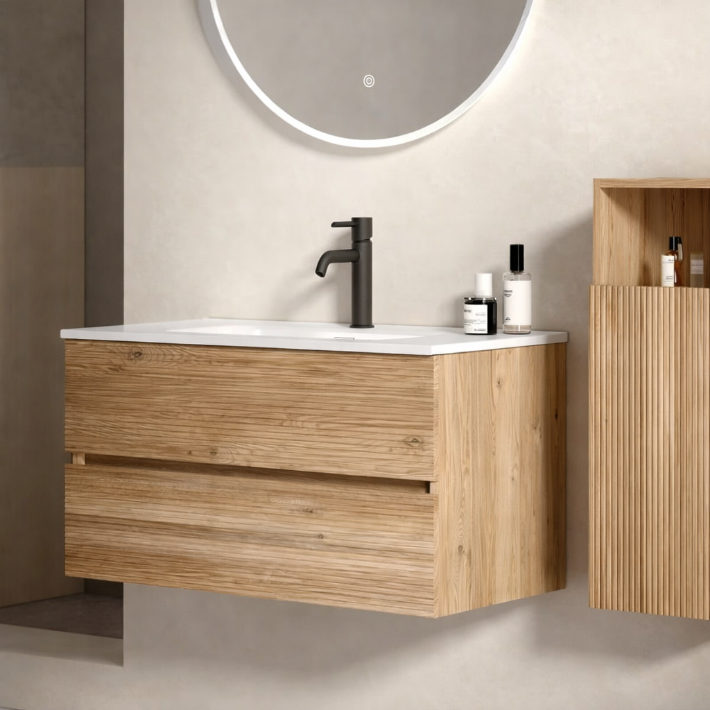 Nordic Mist Mirror Bath Furniture