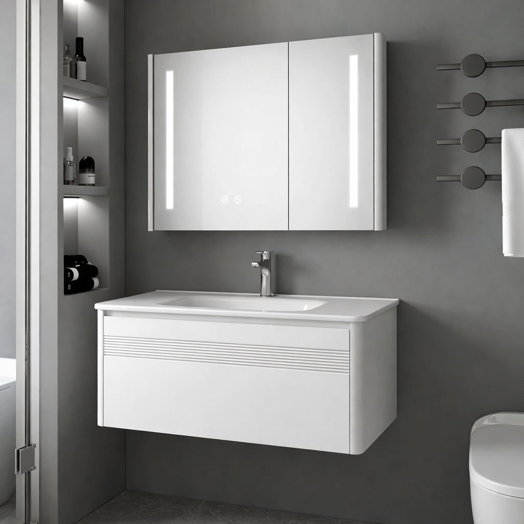 Rowan Stone Washstand Bath Furniture