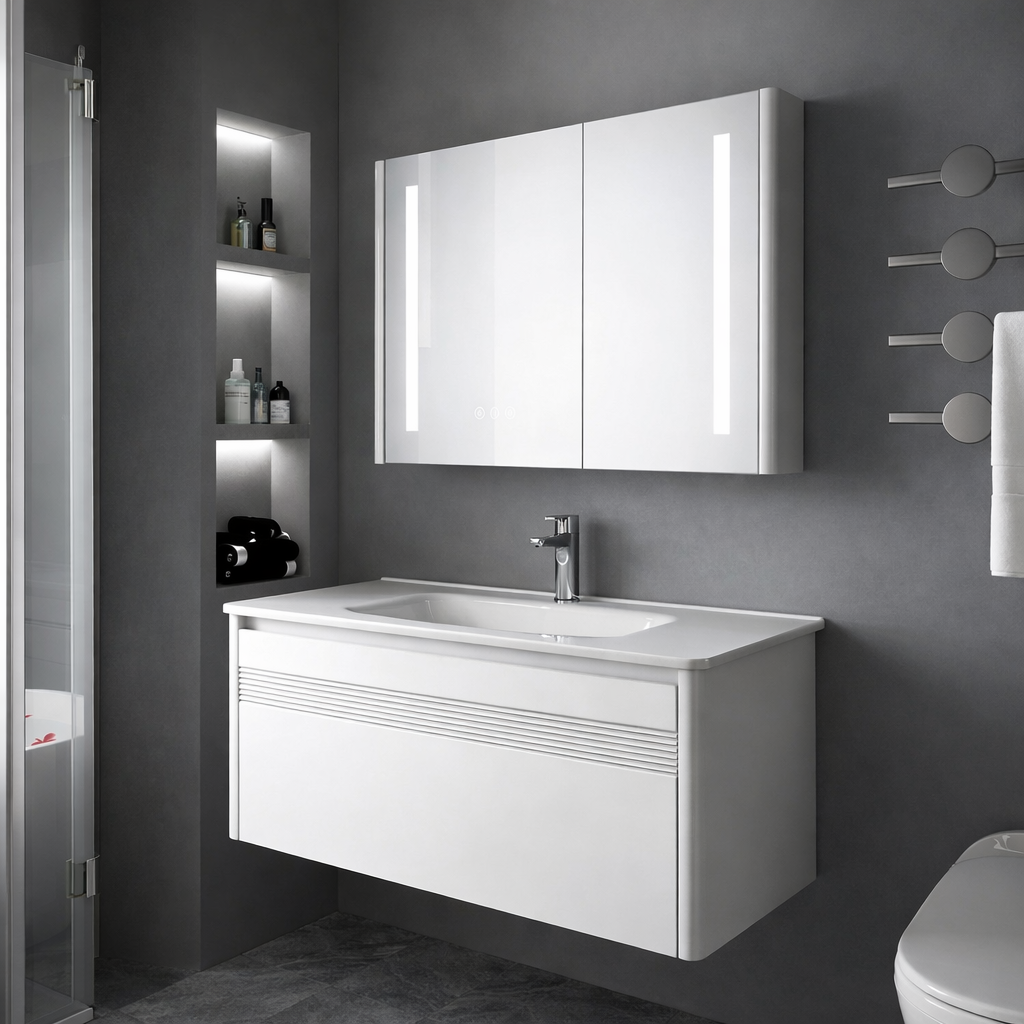 Rowan Stone Washstand Bath Furniture