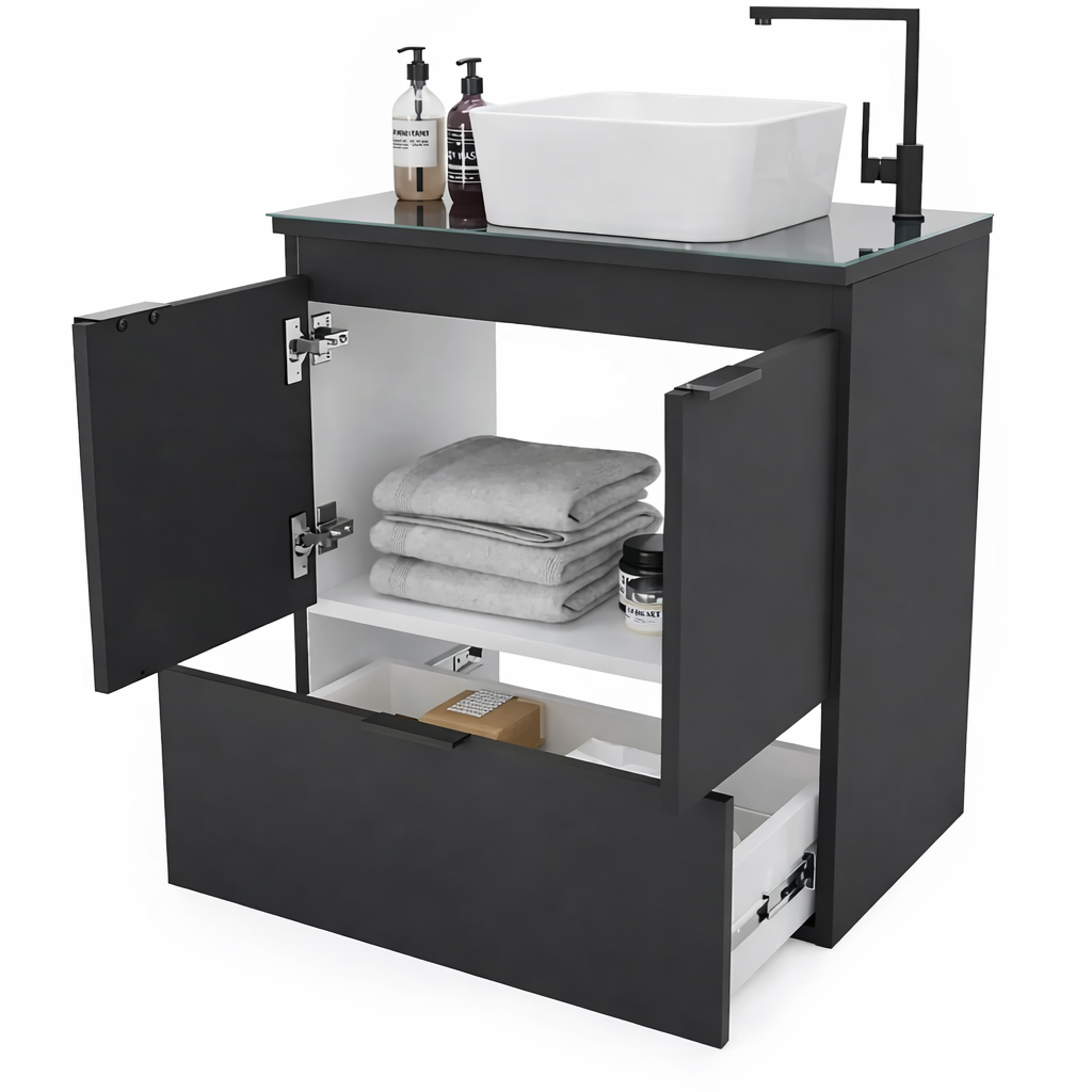 Aisling Oak Bath Unit Bath Furniture