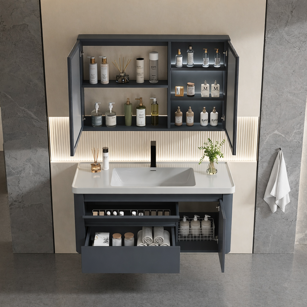 Sorrento Linea Bath Unit Bath Furniture