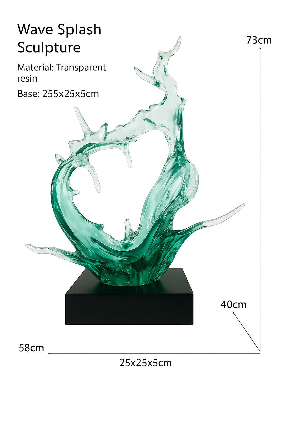 Thalassa Wave Ornament