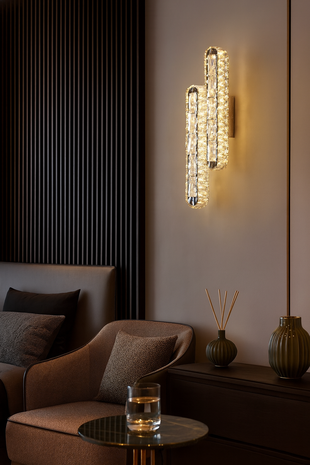 Skandi Arc Glow Sconces Wall Light