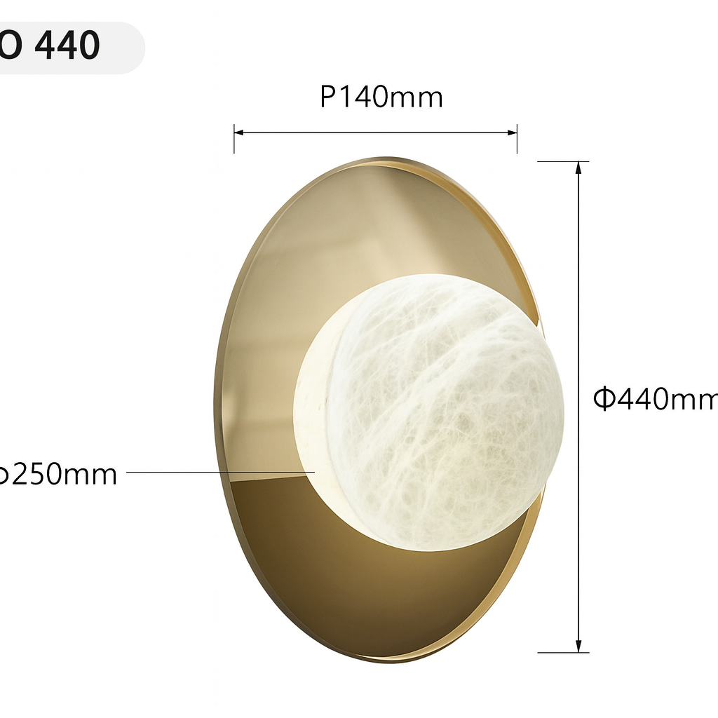 Parvaz Glow Sconces Wall Light