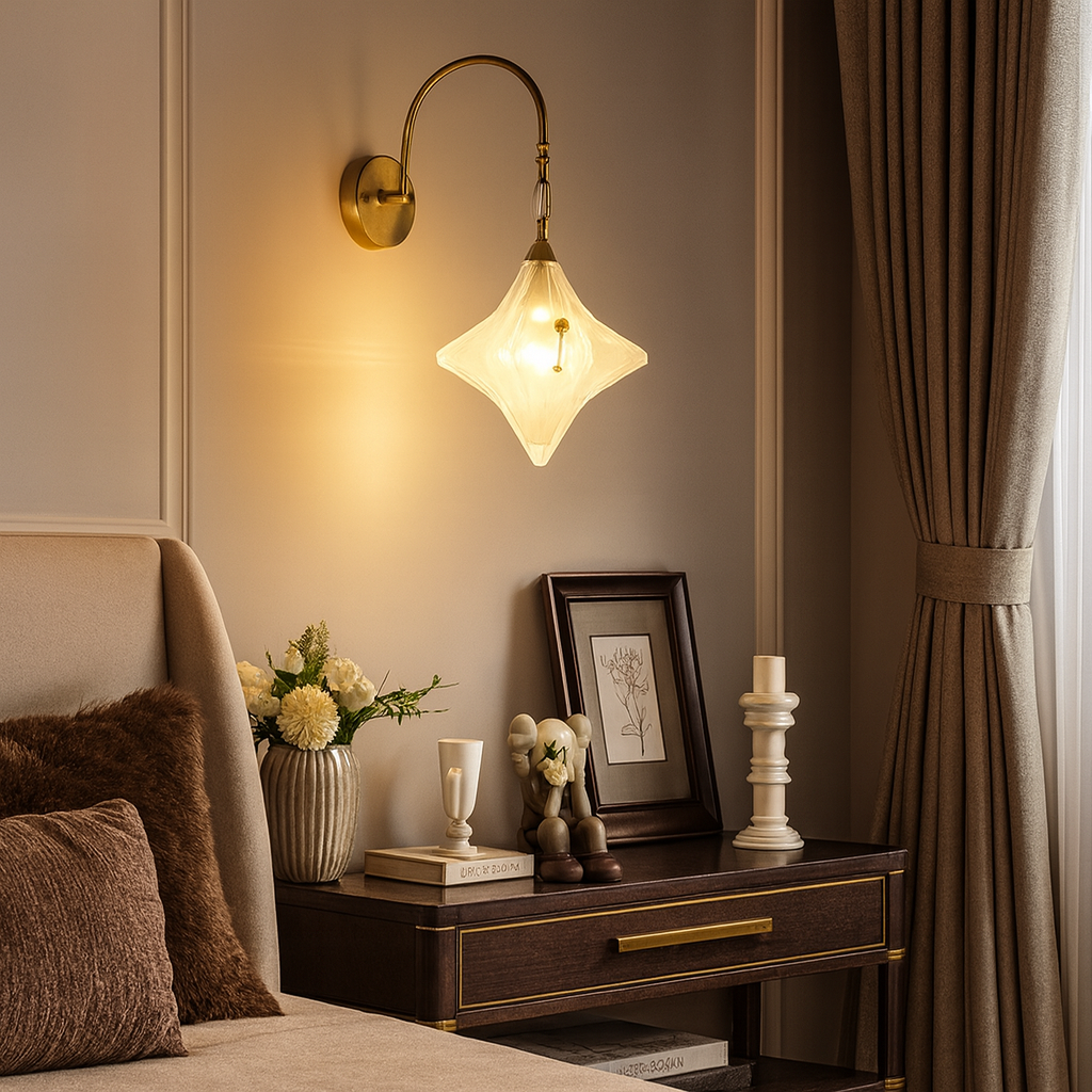 Nefara Flame Sconces Wall Light