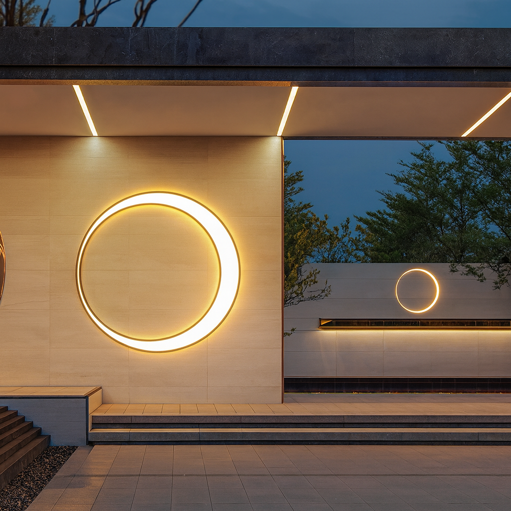 Helios Gate Glow Outdoor Lighting