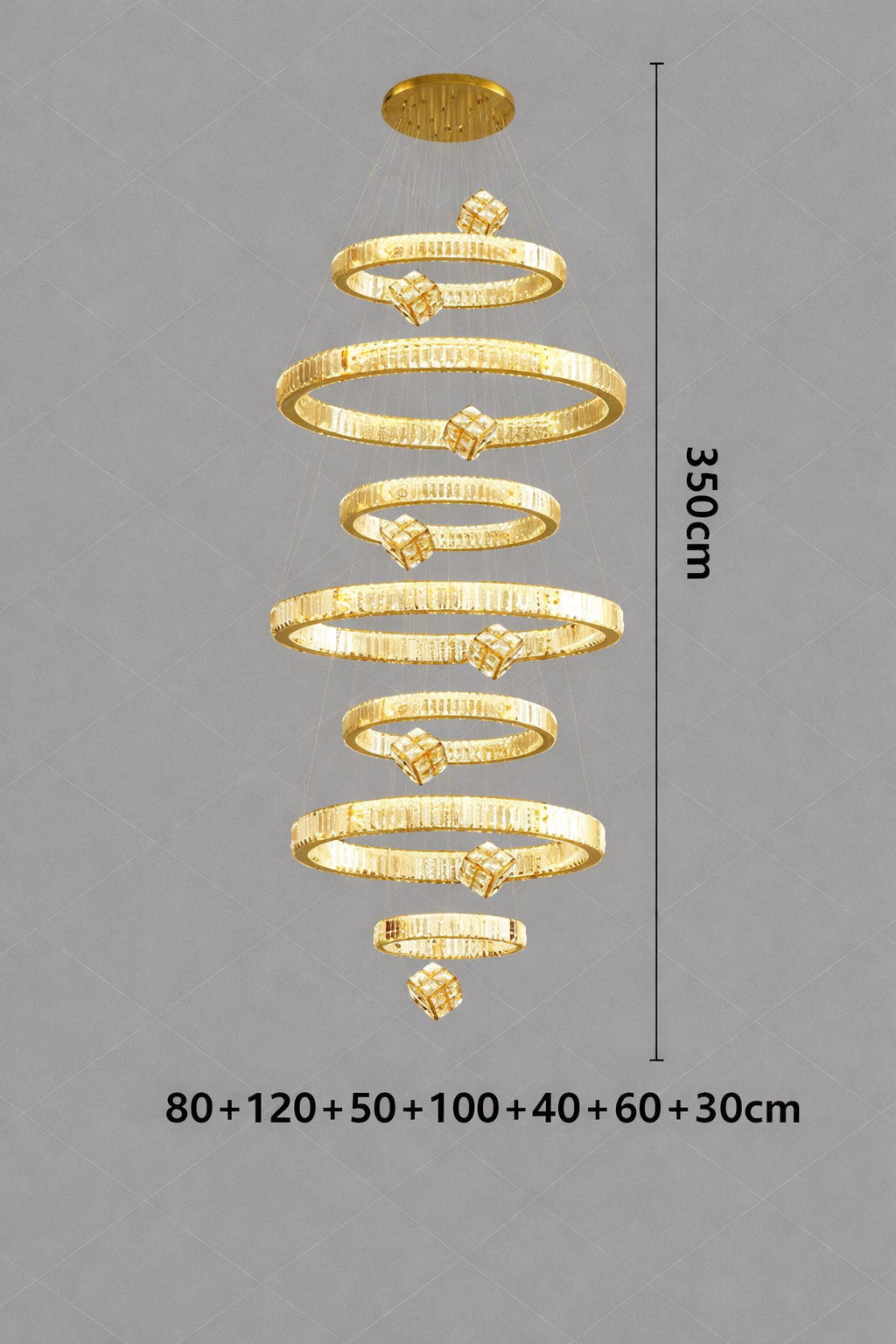 Noiré Axis Chandeliers