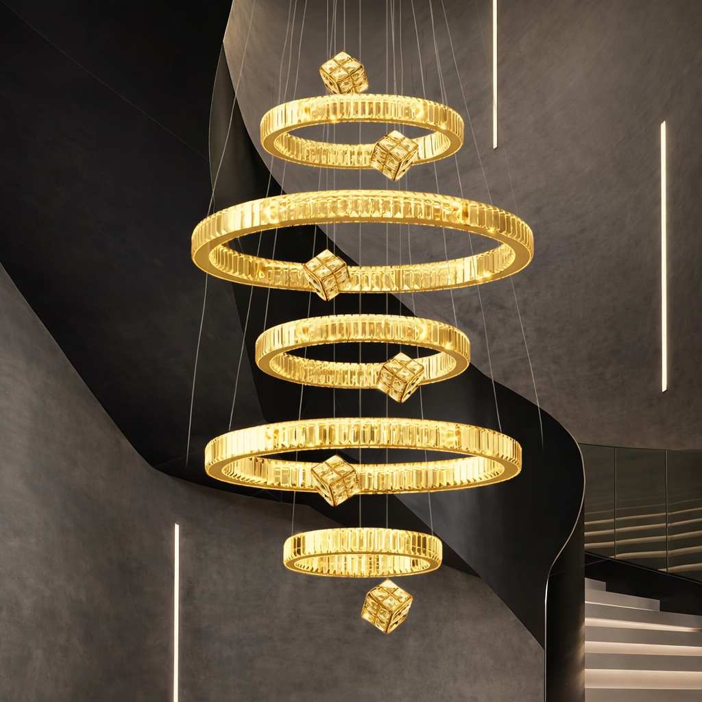 Noiré Axis Chandeliers