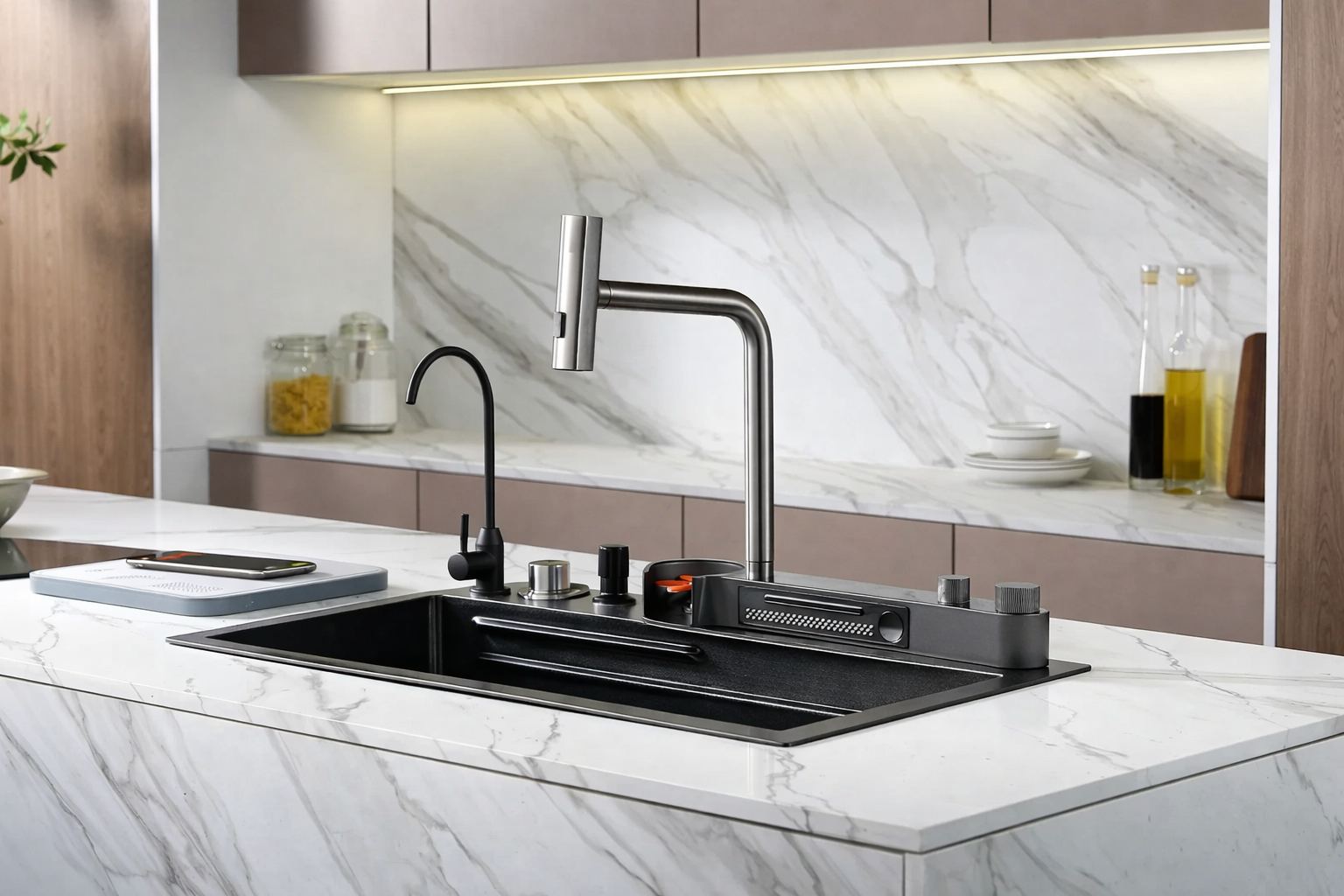 Luminaire Sink