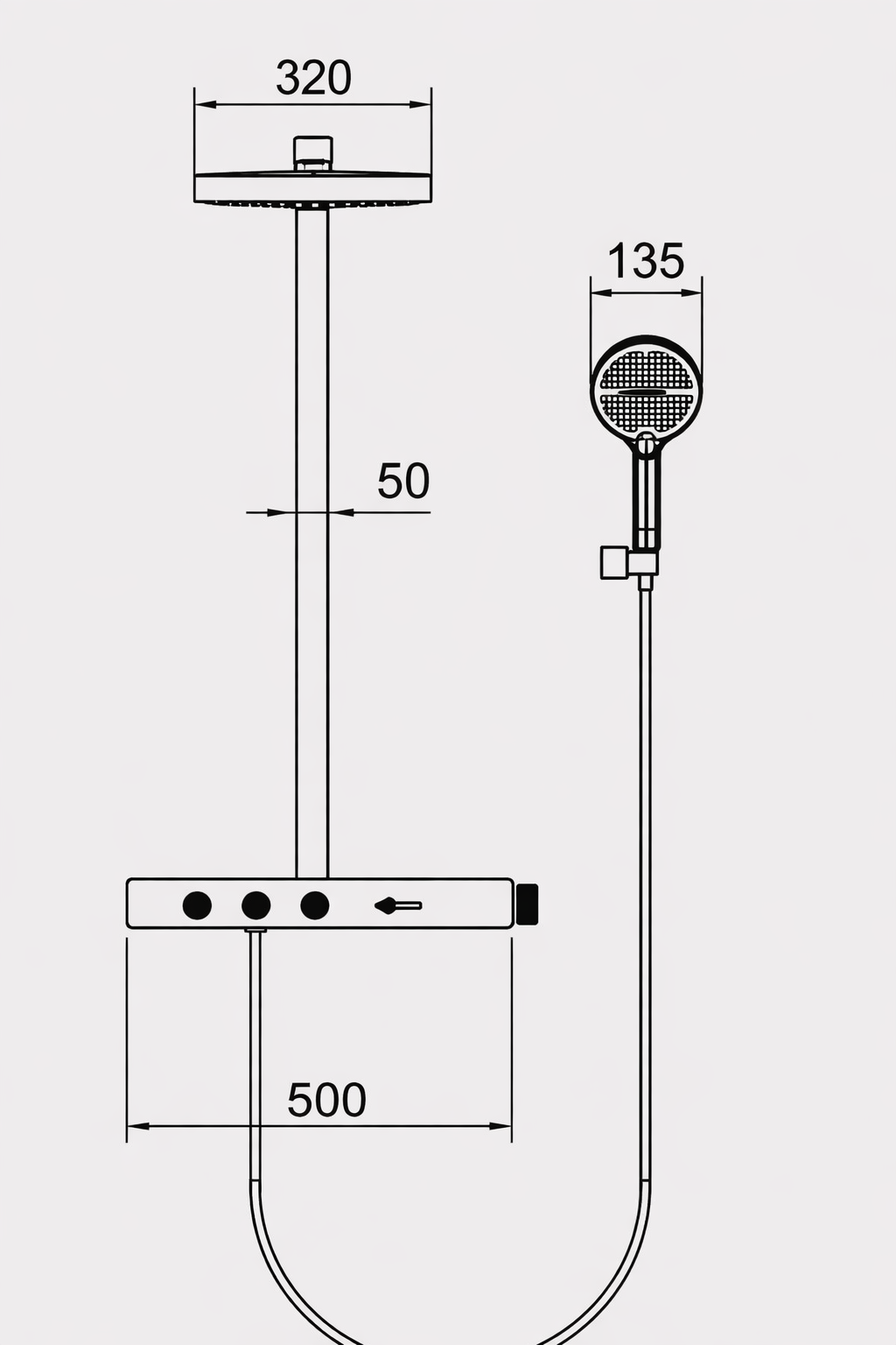 Lombardia Shower & Faucet