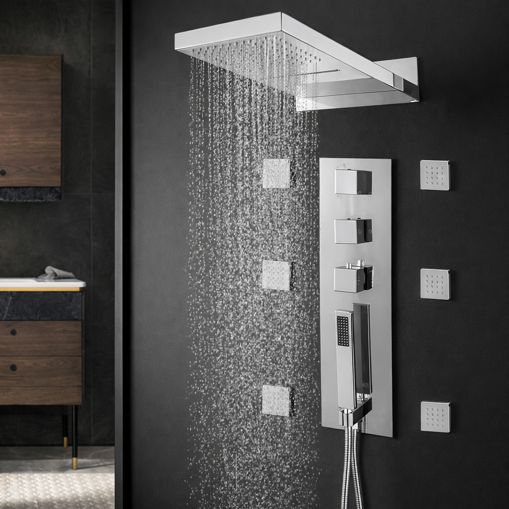 Milano Oro Shower & Faucet