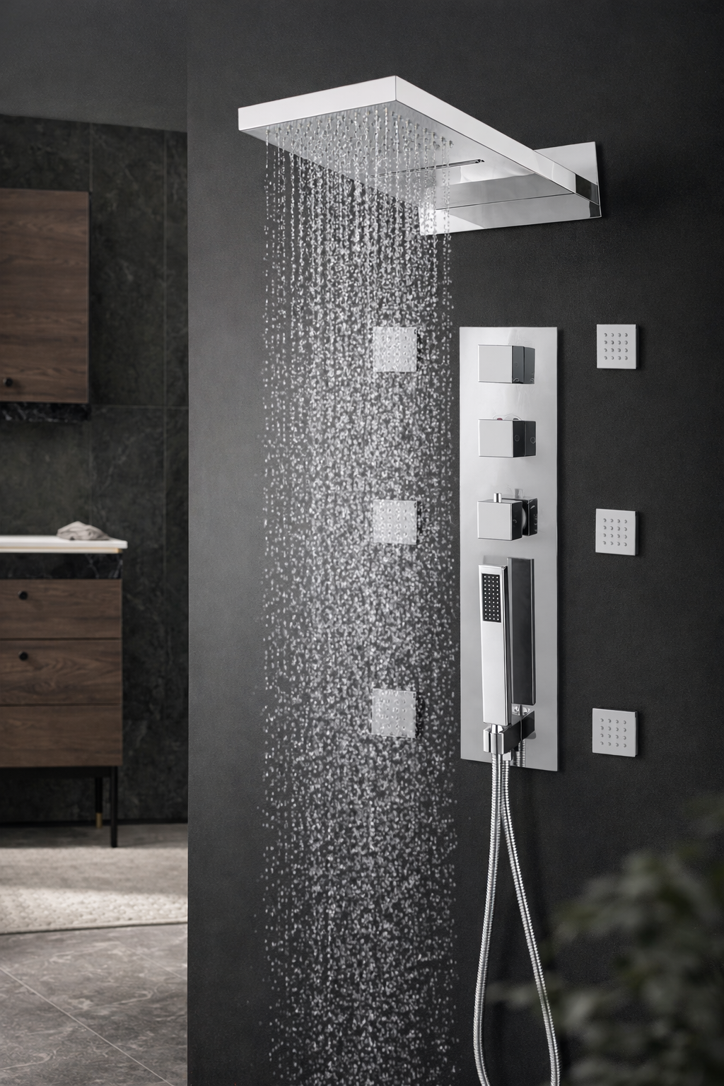 Milano Oro Shower & Faucet
