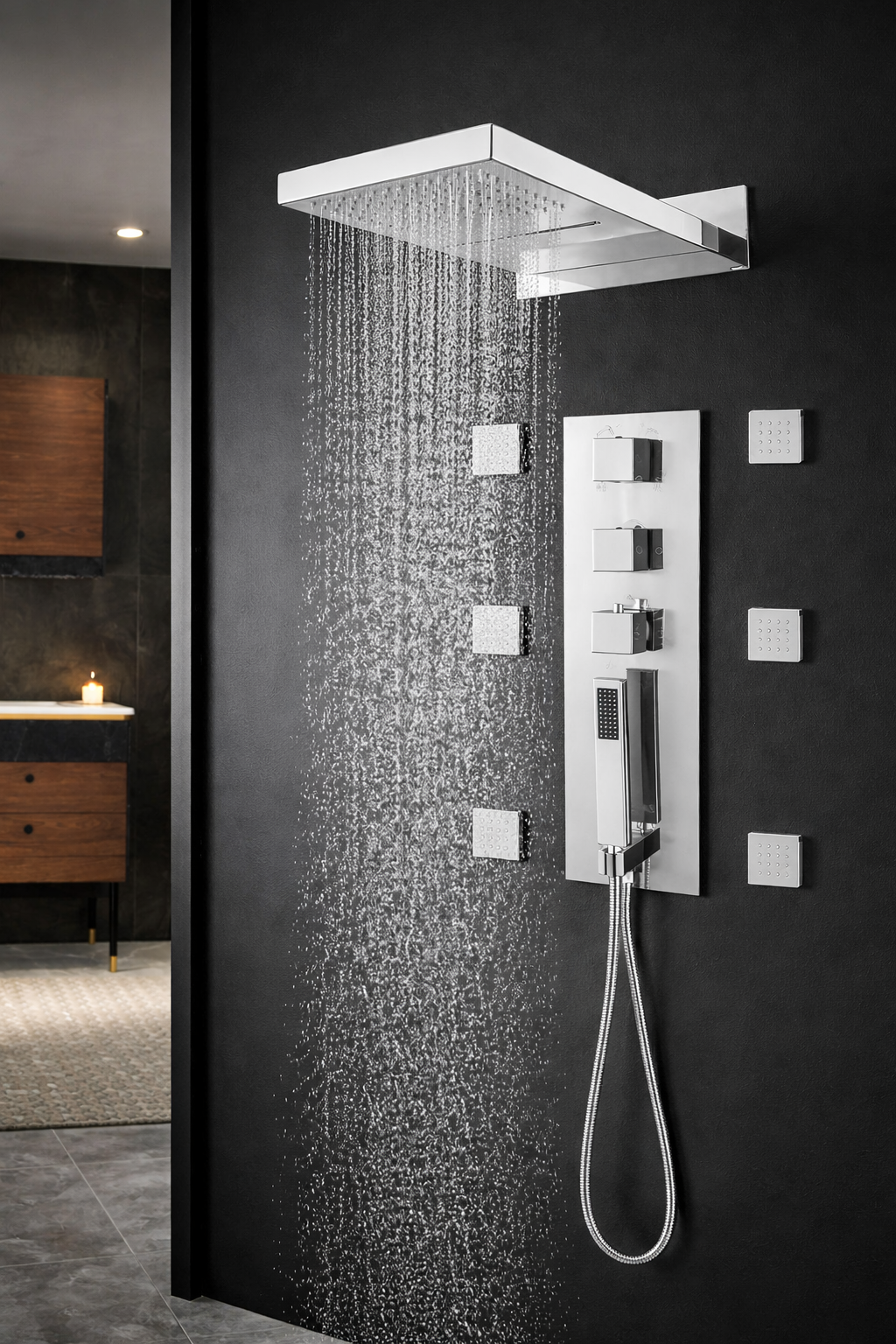 Milano Oro Shower & Faucet