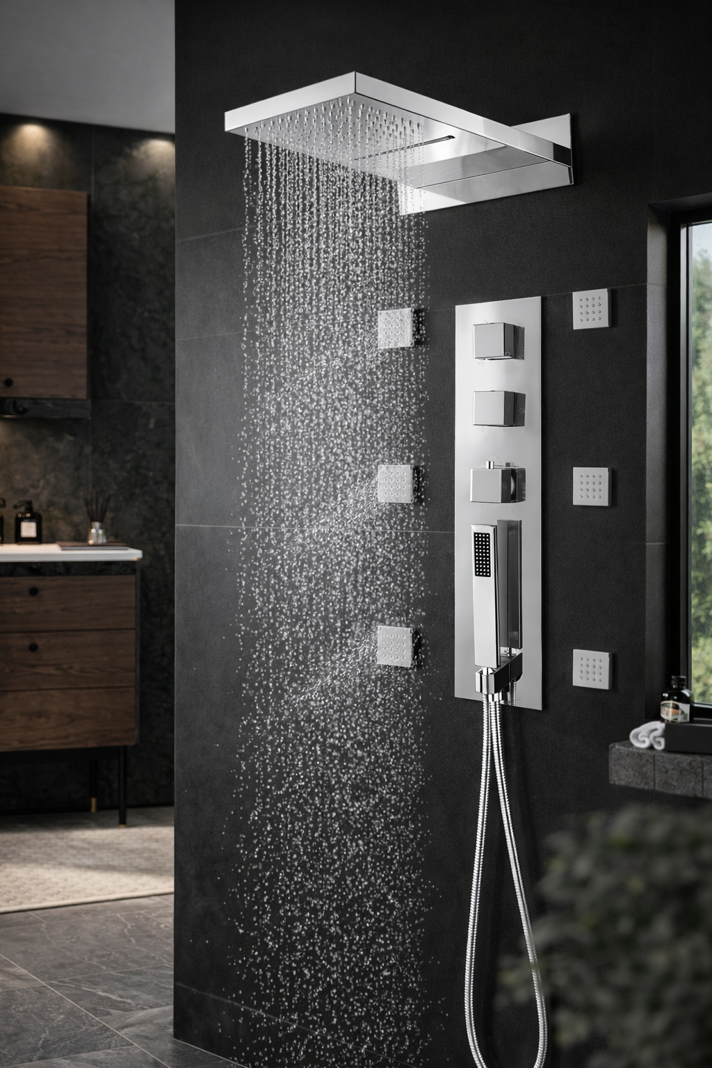 Milano Oro Shower & Faucet