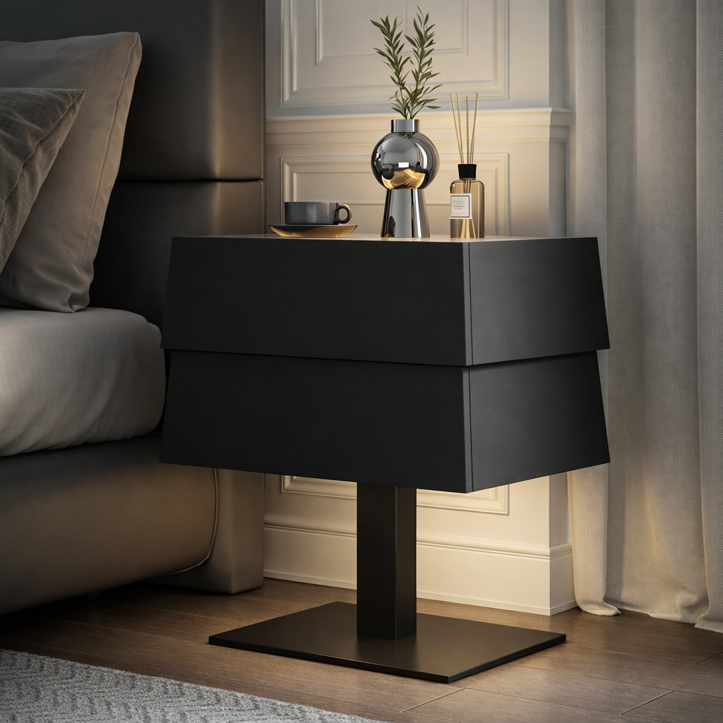 LuxeSlab Dressers Nightstand