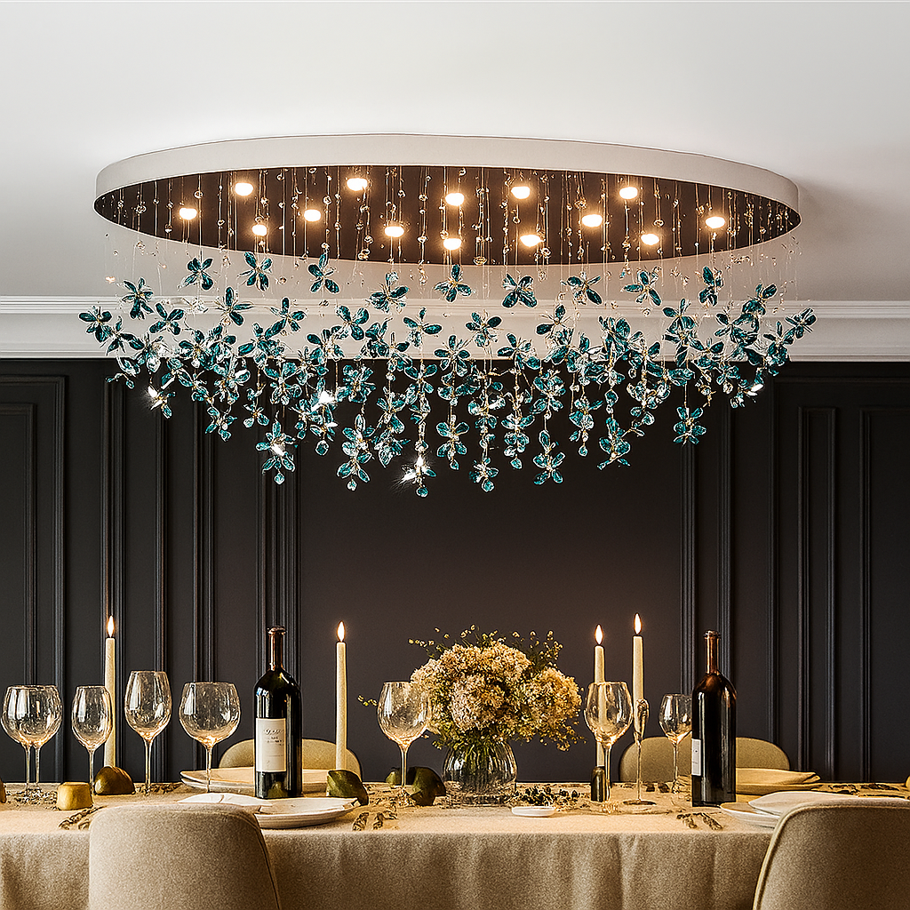 Stellar Bloom Chandeliers