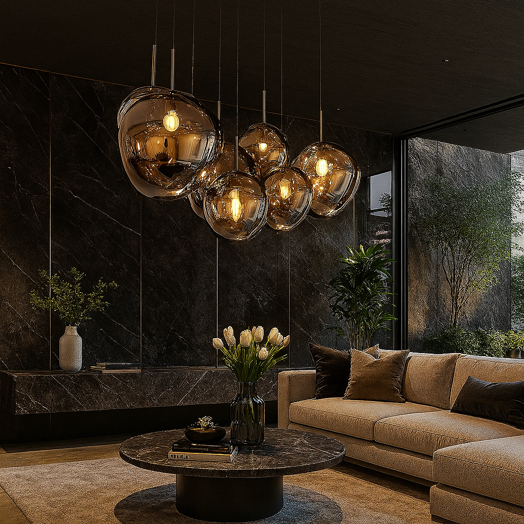 Aurora Veil Chandeliers