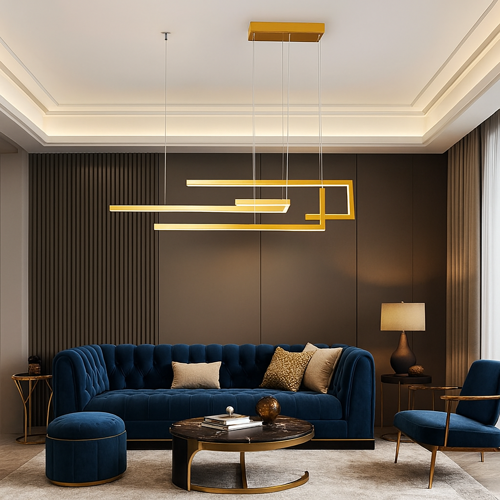 Regal Arc Chandeliers