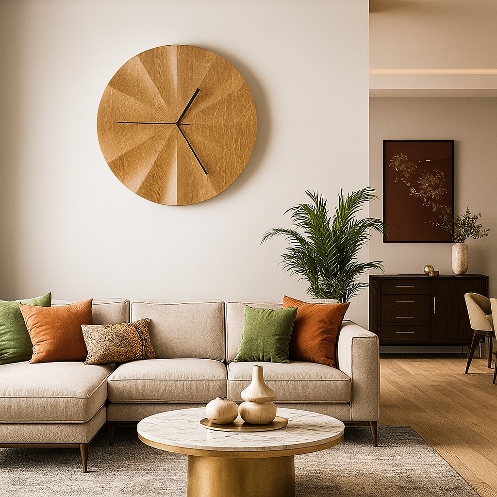 ChronoMist Timepiece Wall Clock