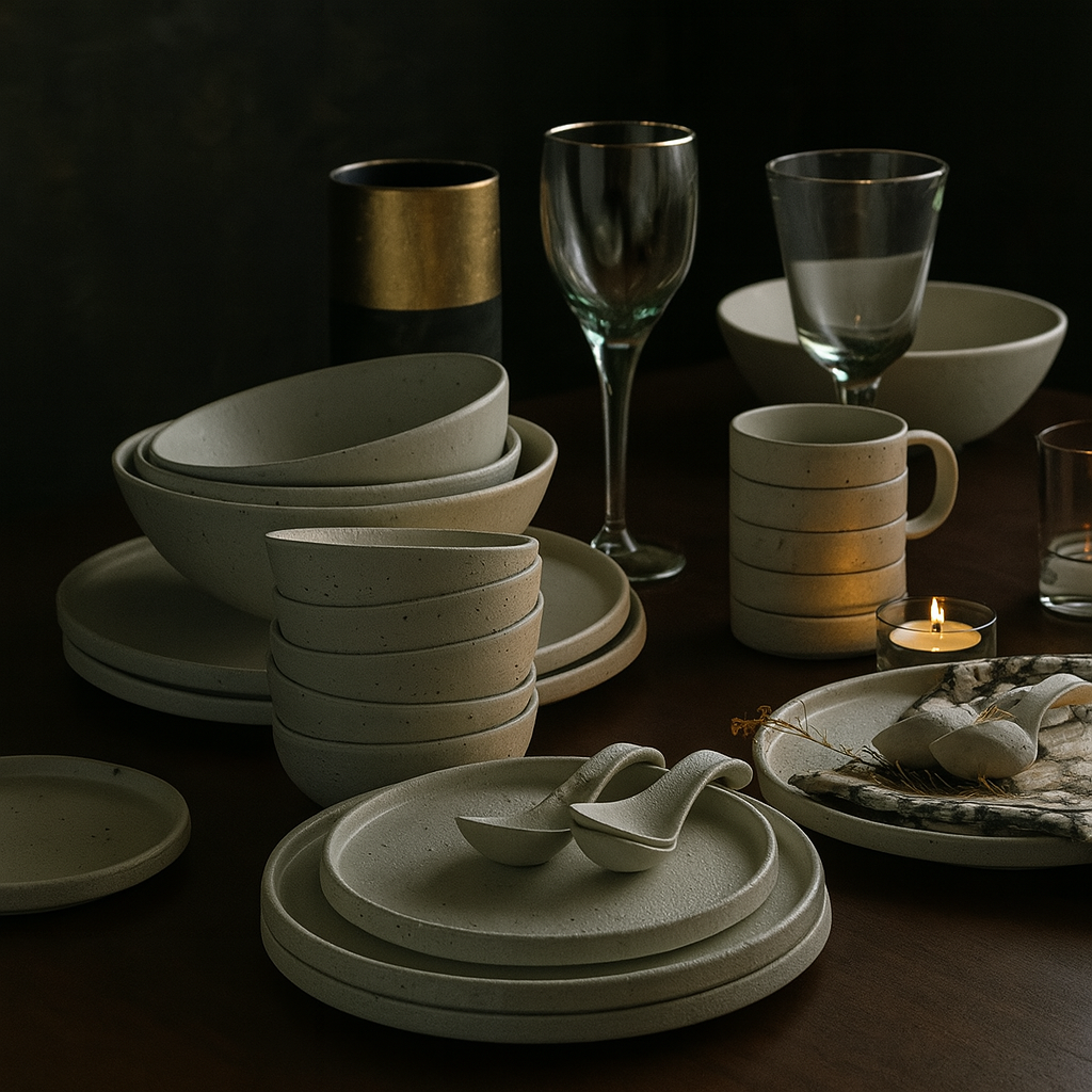 NoirMarble Dinnerware