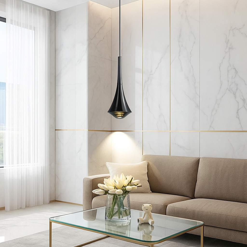 Bedside Marble Pendants Lights