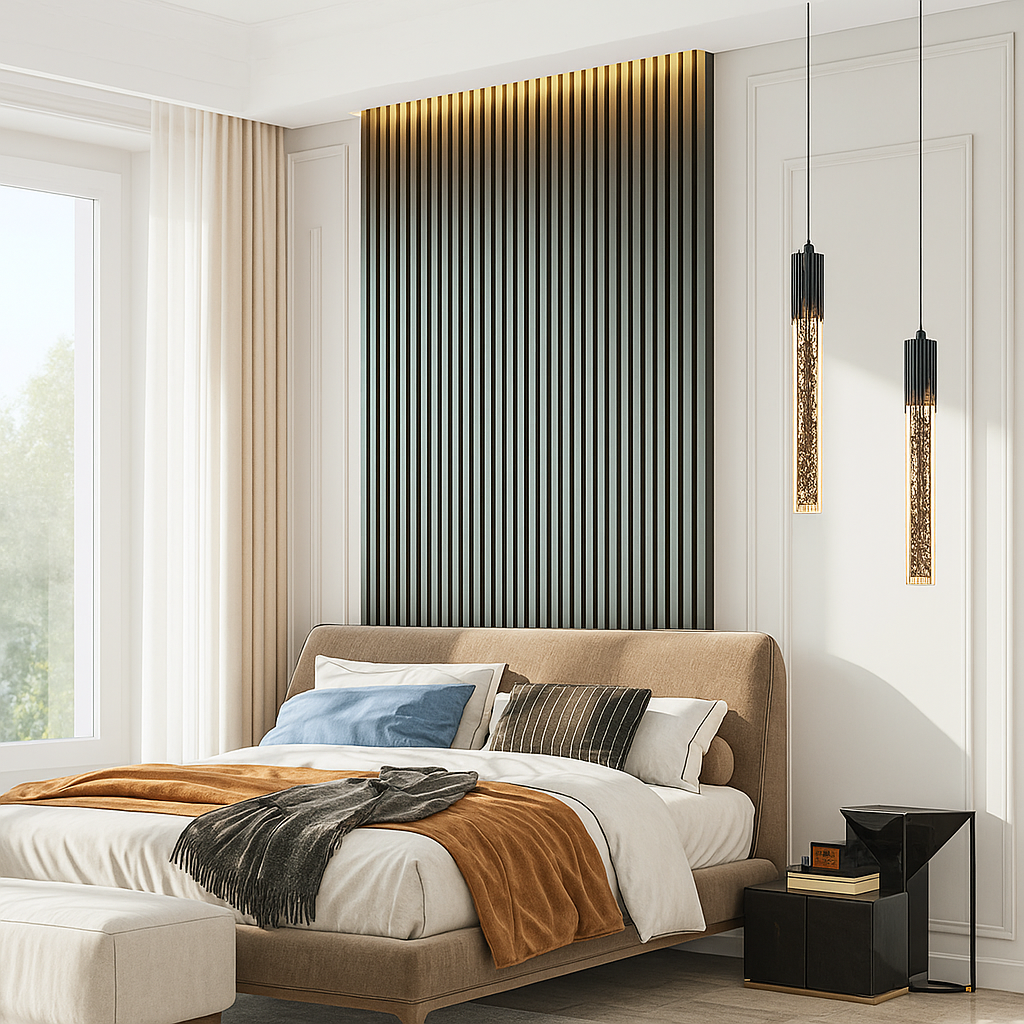 LuxeBrass Suspended Pendants Light